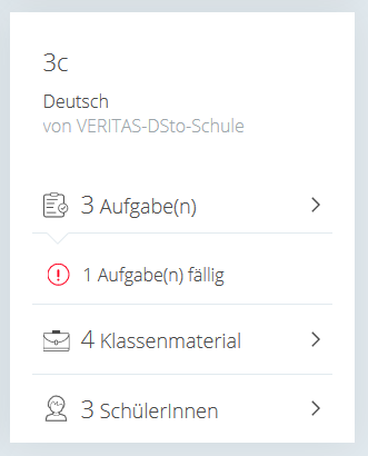 scook Klassenkachel