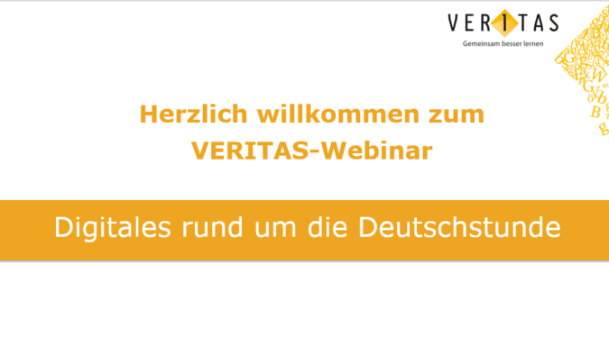 Titelfolie Deutschstunde-Webinar